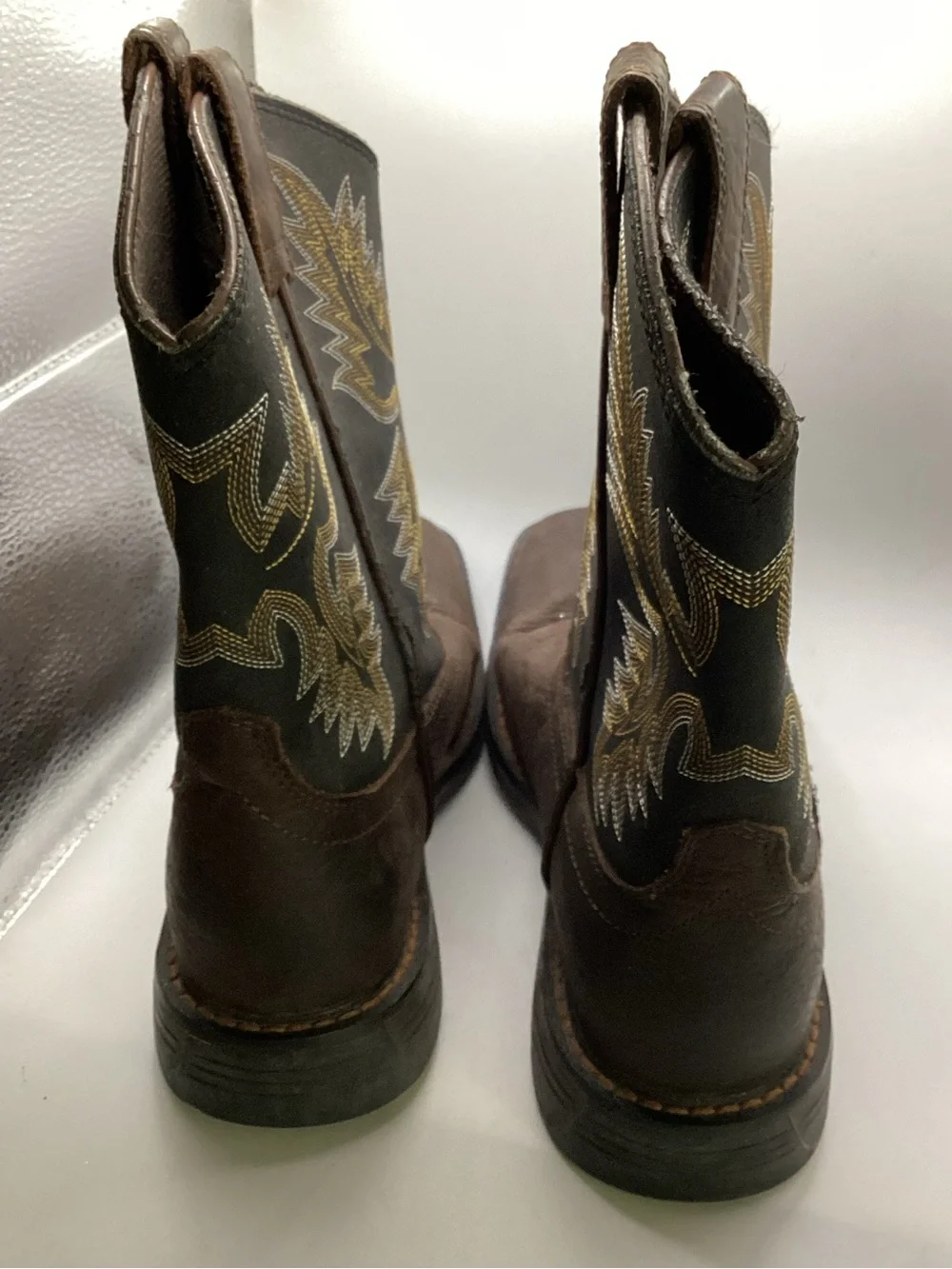Ariat darker western scratches